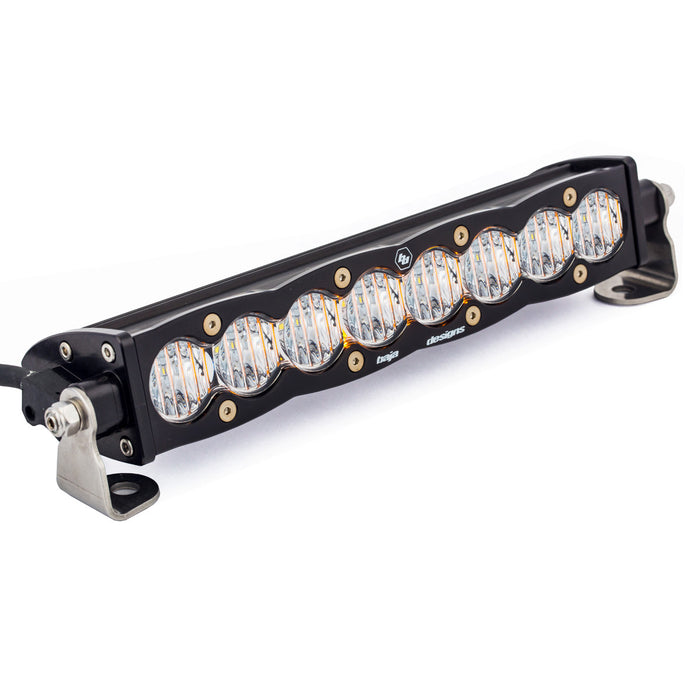 S8 Straight LED Light Bar - Universal SKU: 701013 DRIVE COMBO & AMBER 10 INCH