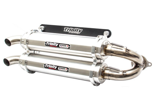 TRINITY RACINF RZR TURBO/S 2016-2021 SLIP ON TR-4152S-BK TRINITY RACING.