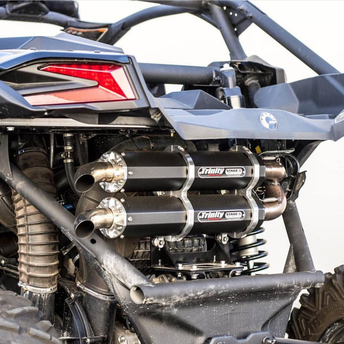 TRINITY RACING CAN AM MAVERICK X3 2017-2021 SLIP ON EXHAUST TRINITY RACING.