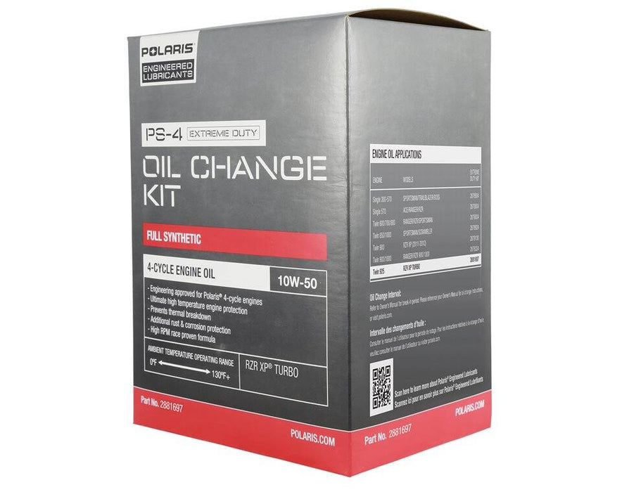 PS-4 Extreme Duty Oil Change Kit, Genuine OEM Part 2881697