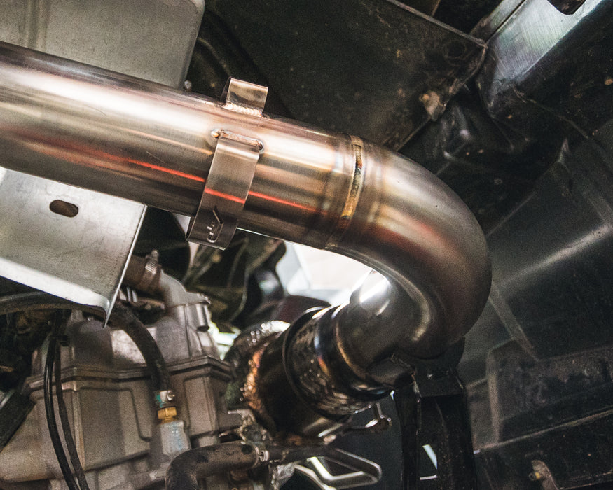 Agency Power Race Pipe Can-Am Maverick X3 Turbo 17-20