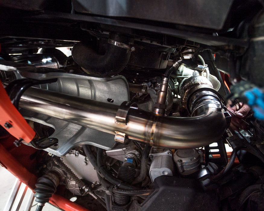 Agency Power Race Pipe Can-Am Maverick X3 Turbo 17-20