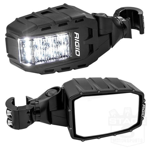 PAIR Rigid Industries Reflect LED Mirror Lights - 64011 RIGID.