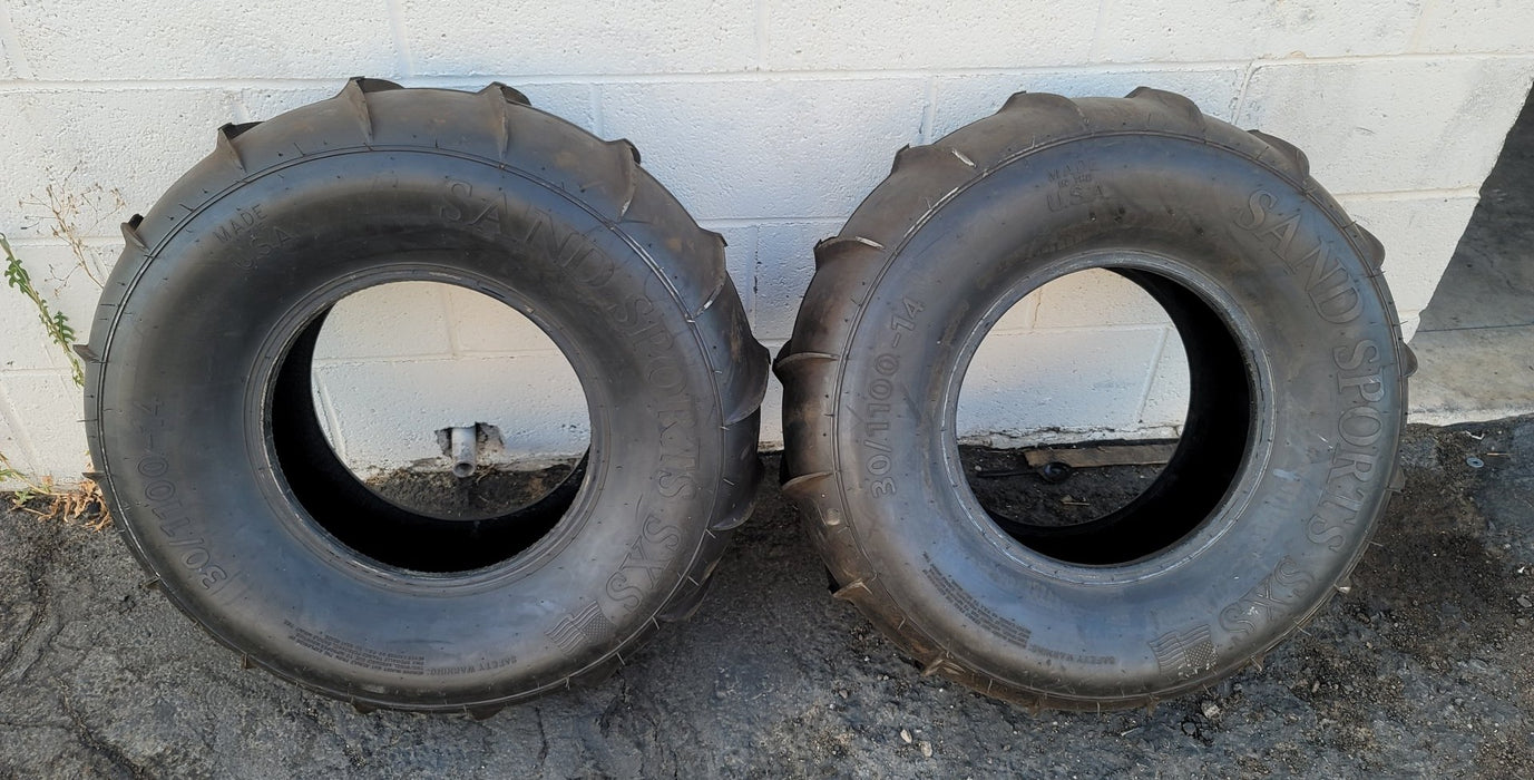 Pair used  Sand Sports Sxs 30X11X14