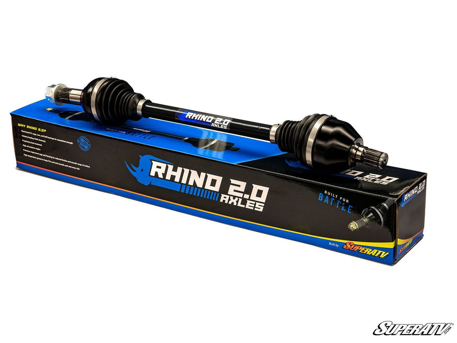 Polaris RZR XP Turbo S Heavy Duty Axles - Rhino 2.0