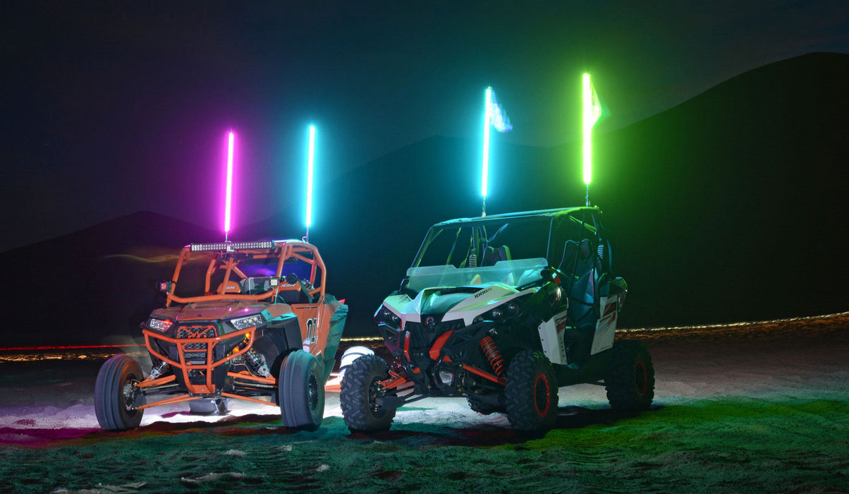 5150 Whips 4 ft. Bluetooth LED Whip (Single) lifetime warranty