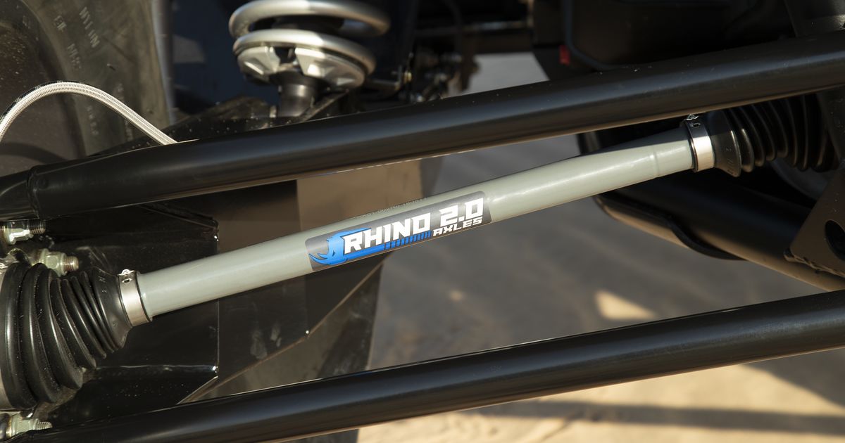 Polaris RZR XP Turbo Heavy Duty Axles - Rhino 2.0 SUPERATV.