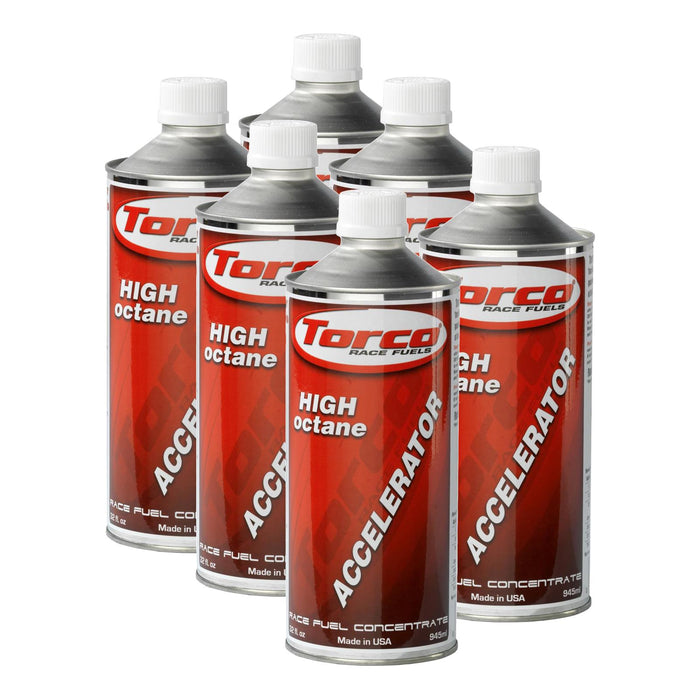 Box of 6 Torco F500010TE Unleaded Fuel Accelerator